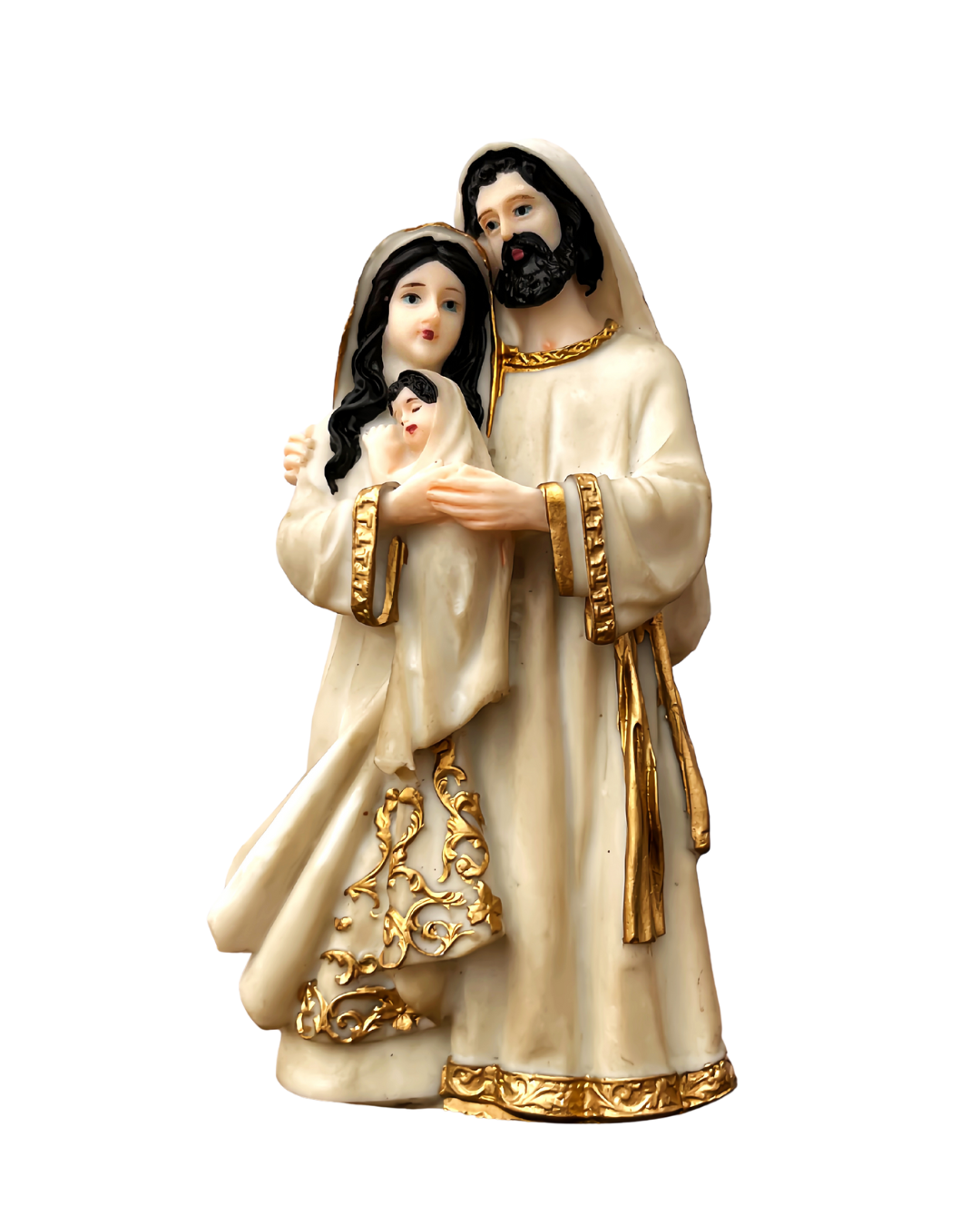Imagem Sagrada Família em Resina 15cm