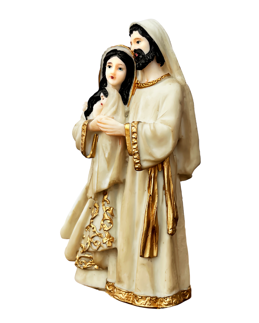 Imagem Sagrada Família em Resina 15cm