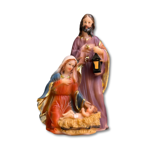 Imagem de Resina Jesus, Maria e José