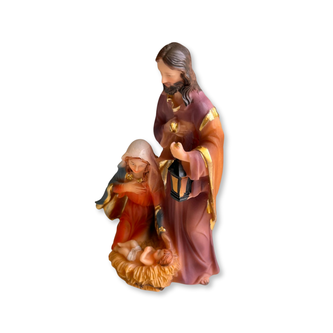 Imagem de Resina Jesus, Maria e José