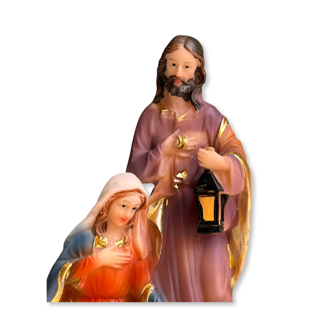 Imagem de Resina Jesus, Maria e José