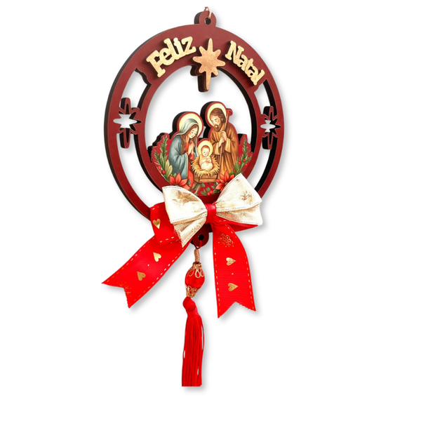 Guirlanda Natalina Vermelha