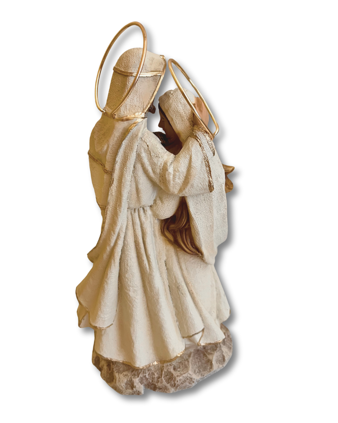 Imagem Sagrada Família Ternura  20cm c/ Auréola