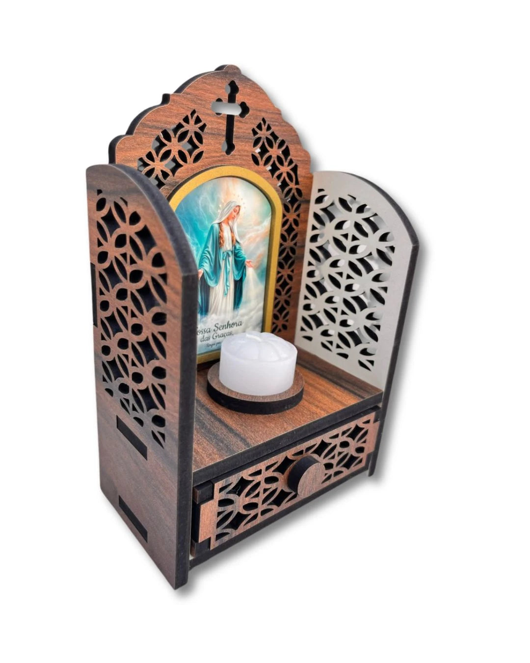 Oratório / Porta Terço  Nossa Senhora das Graças