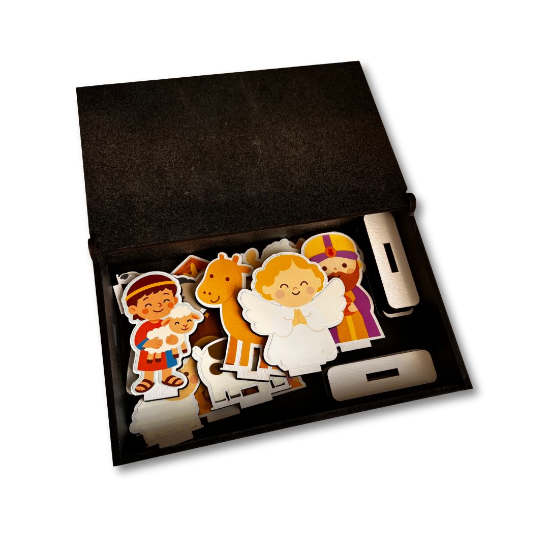Caixinha Infantil MDF - Meu Presépio