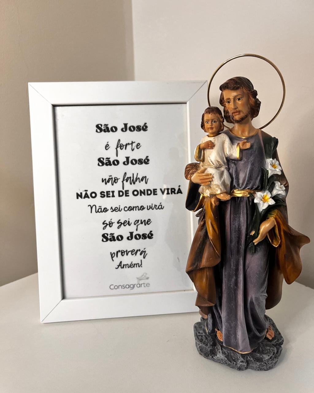 Quadro de Oração de São José