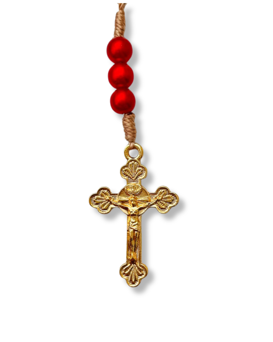 Novena Terço Espírito Santo Com Pérola Vermelha