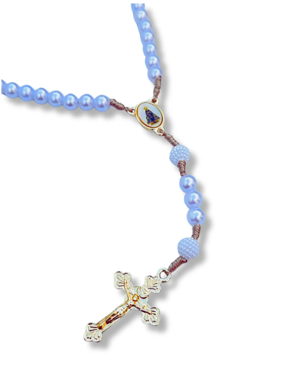 Terço Pérola Branca / Nossa Senhora Aparecida