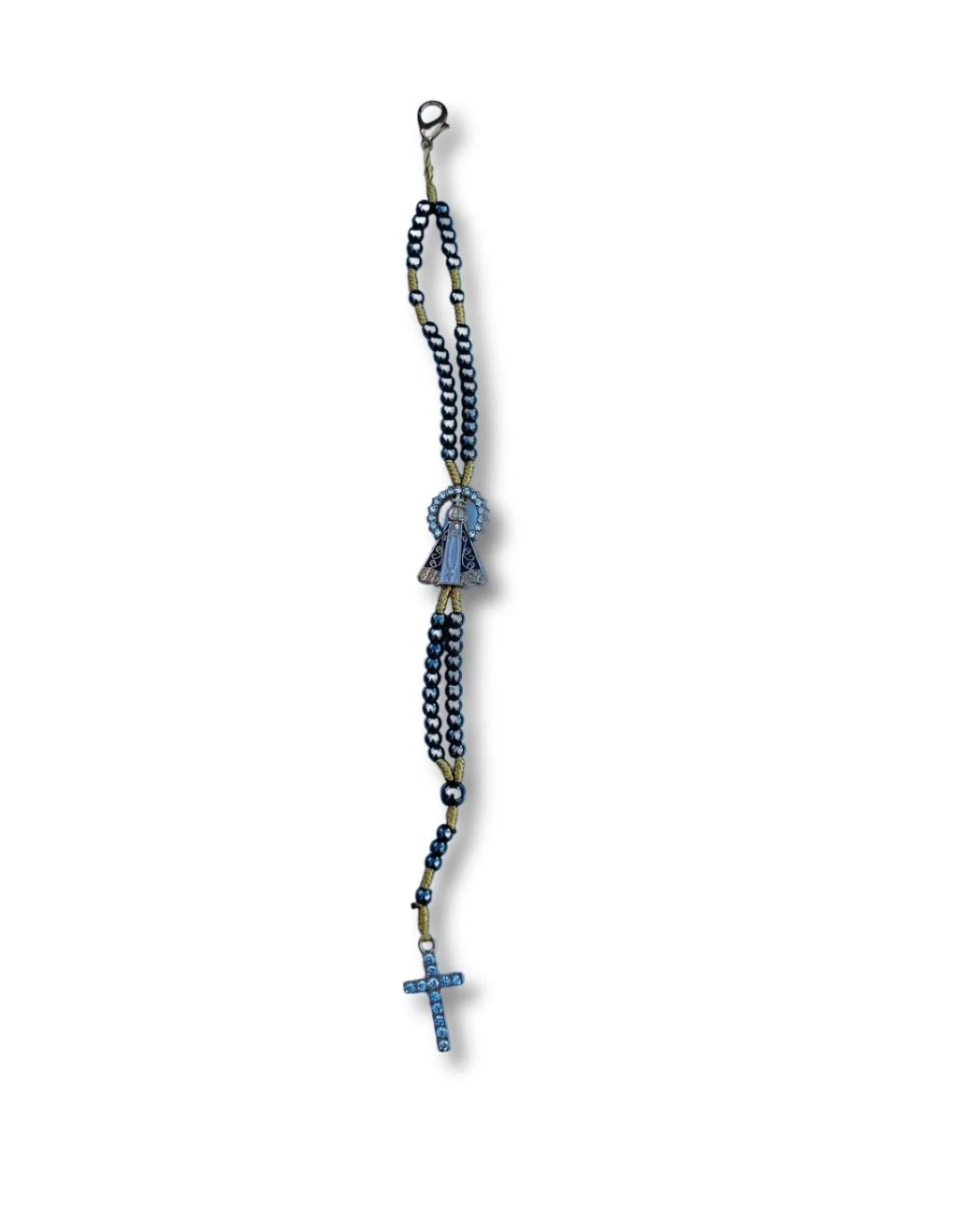 Terço Nossa Senhora Aparecida - Pulseira