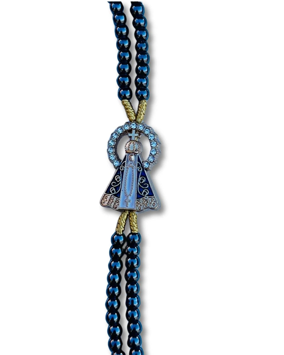 Terço Nossa Senhora Aparecida - Pulseira